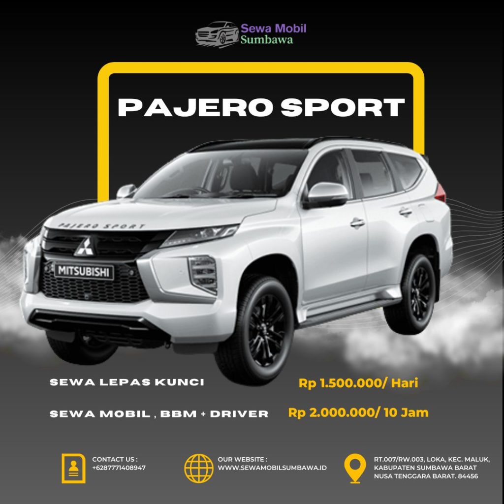 Sewa Mobil Sumbawa - Pajero Sport