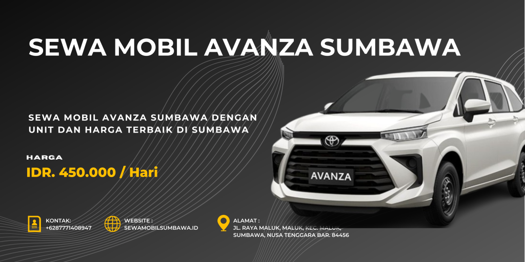 Sewa Mobil Avanza Sumbawa