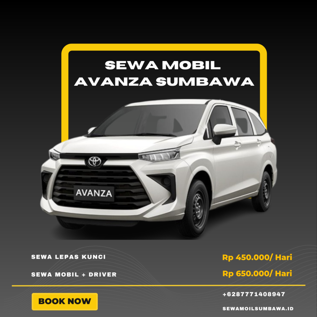 Sewa Mobil Avanza Sumbawa