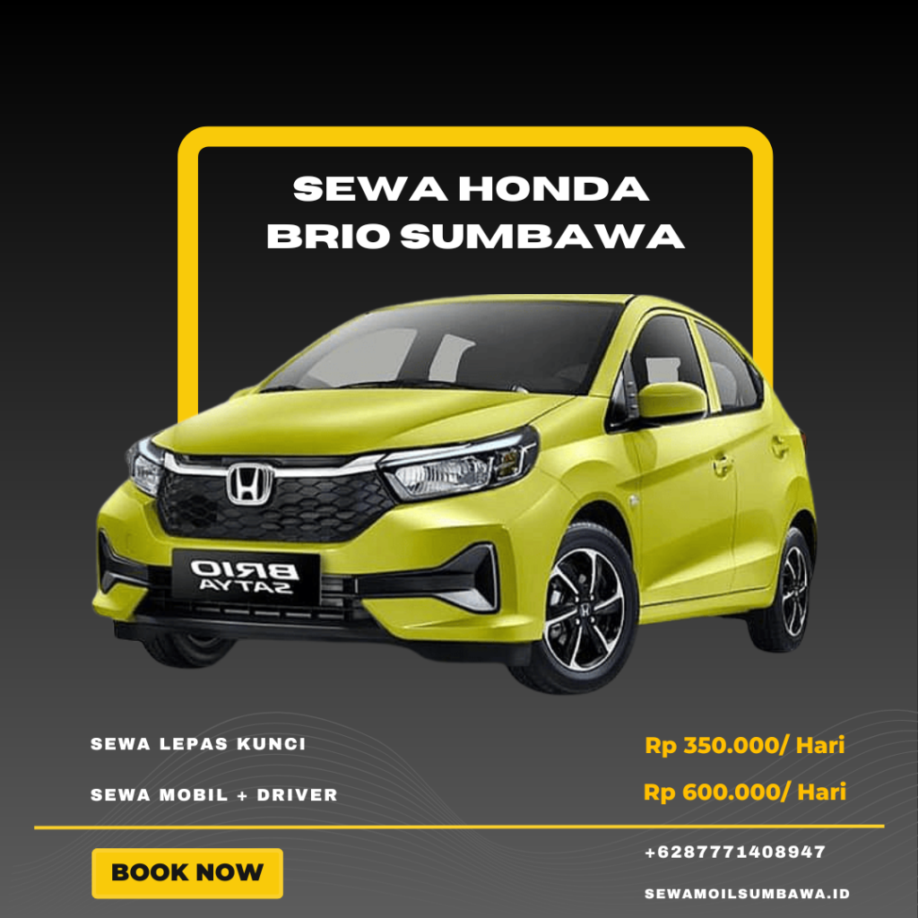 Sewa Mobil Brio Sumbawa