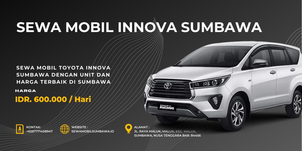 Sewa Mobil Innova Reborn Sumbawa