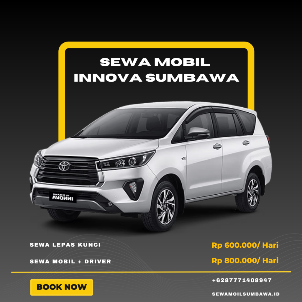 Sewa Mobil Innova Sumbawa